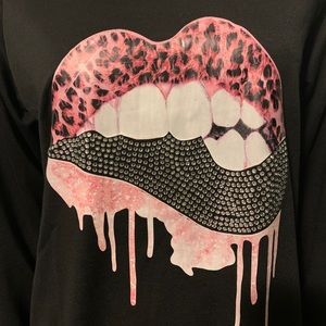 Brand New Dripping Lips BiBi Sweatshirt